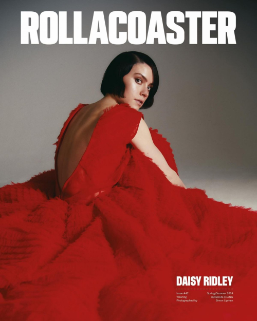 Daisy Ridley for Rollacoaster Magazine June 2024