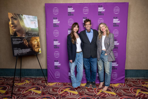 Dakota Johnson and Christy Hall at Film Independent Special Screening of Daddio Los Angeles 3