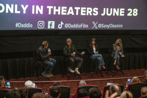 Dakota Johnson and Christy Hall at Film Independent Special Screening of Daddio Los Angeles 4