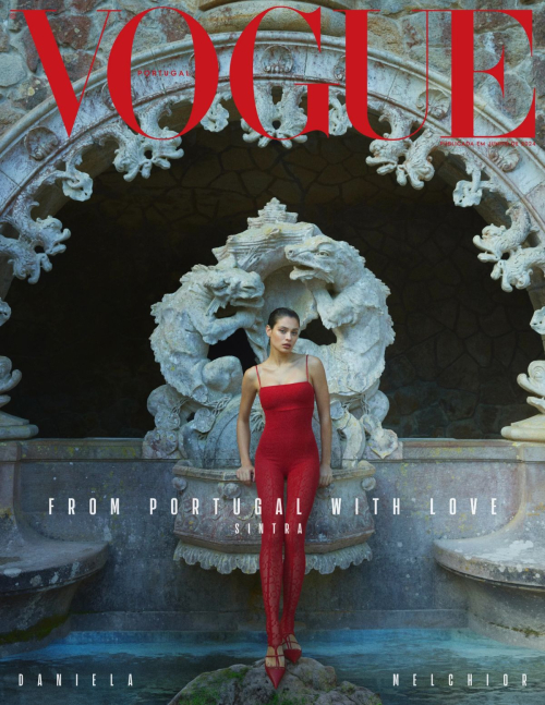 Daniela Melchior on the Cover of Vogue Portugal, June 2024