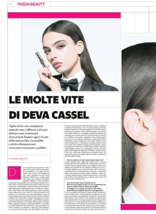 Deva Cassel in La Repubblica Moda e Beauty 3