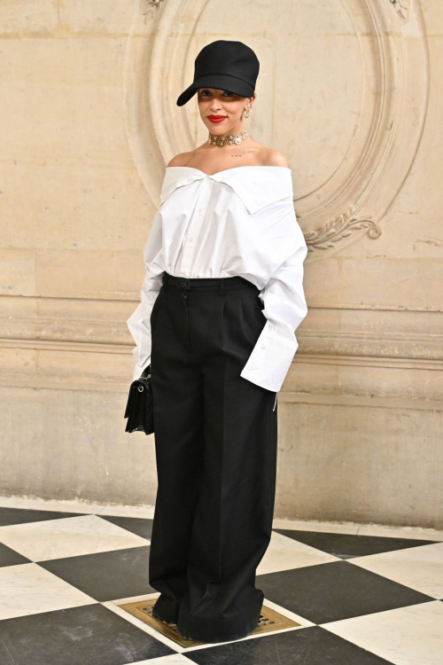 Doja Cat Christian Dior Haute Couture Fall Winter Show Paris Fashion Week 5