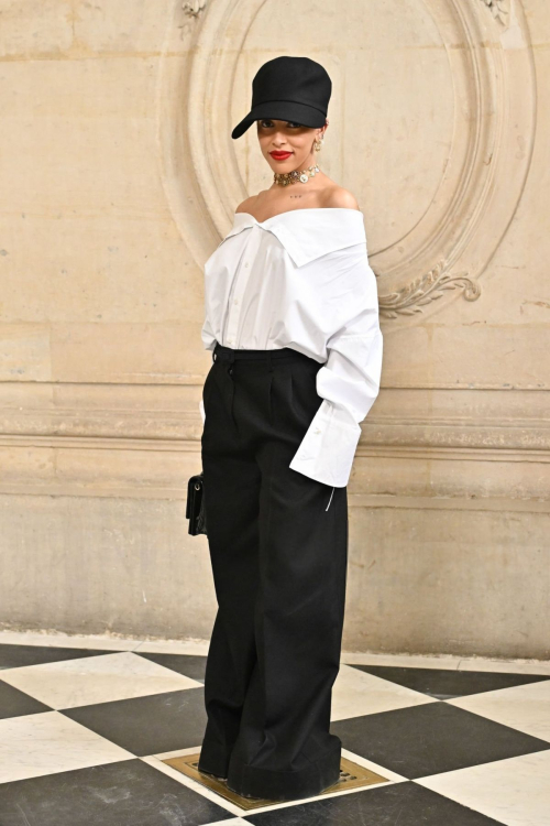 Doja Cat Christian Dior Haute Couture Fall Winter Show Paris Fashion Week 6