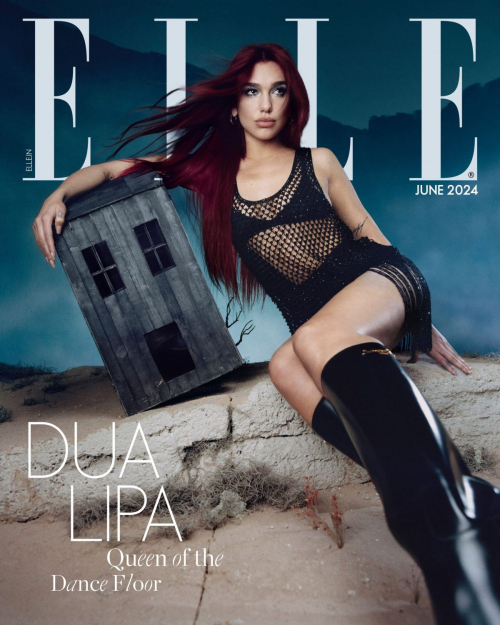 Dua Lipa for Elle Magazine May 2024