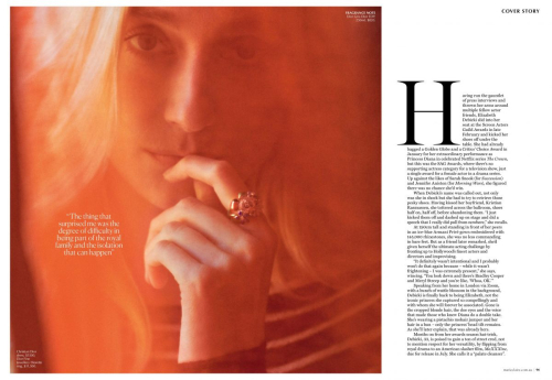 Elizabeth Debicki in Marie Claire Australia - July 2024 1