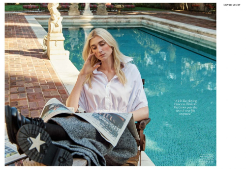 Elizabeth Debicki in Marie Claire Australia - July 2024 2