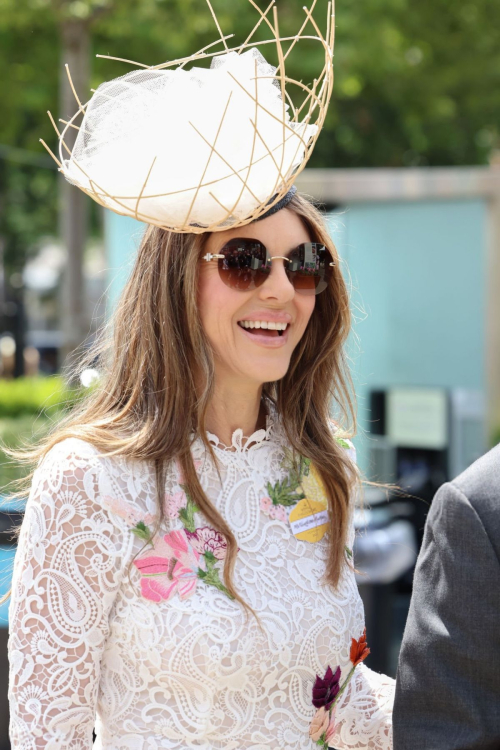 Elizabeth Hurley at Royal Ascot Ascot 6