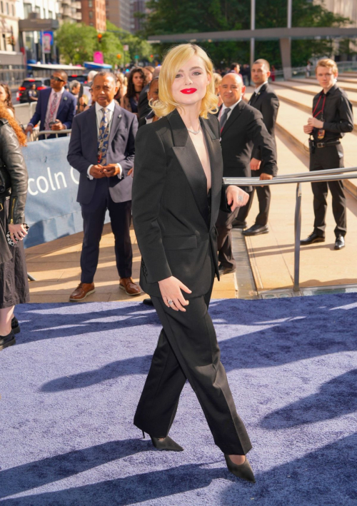 Elle Fanning Arrives at Tony Awards in New York 6