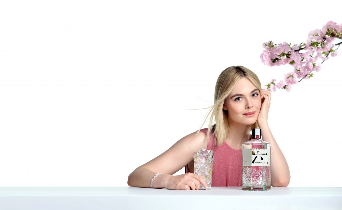 Elle Fanning at Roku Gin Campaign June 2024