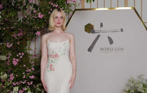 Elle Fanning at The House of Suntory Celebrates Roku Gin and Come Alive with Seasons Campaign Premiere in New York 1