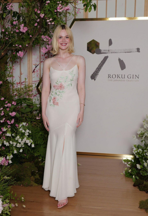 Elle Fanning at The House of Suntory Celebrates Roku Gin and Come Alive with Seasons Campaign Premiere in New York 2