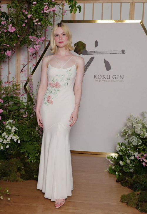 Elle Fanning at The House of Suntory Celebrates Roku Gin and Come Alive with Seasons Campaign Premiere in New York 3