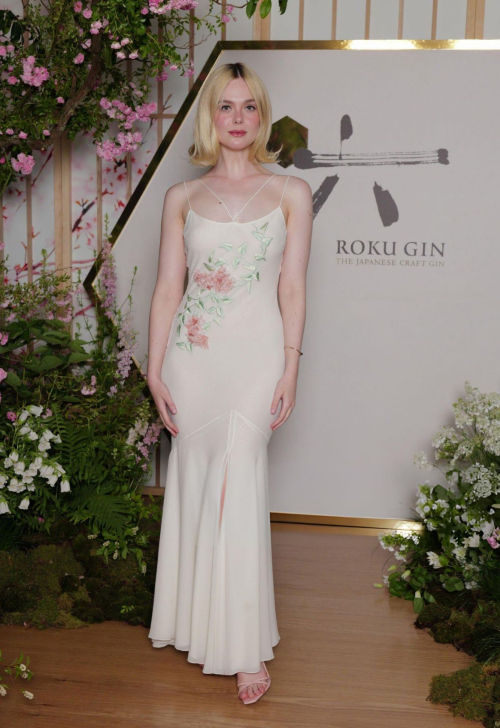 Elle Fanning at The House of Suntory Celebrates Roku Gin and Come Alive with Seasons Campaign Premiere in New York 4