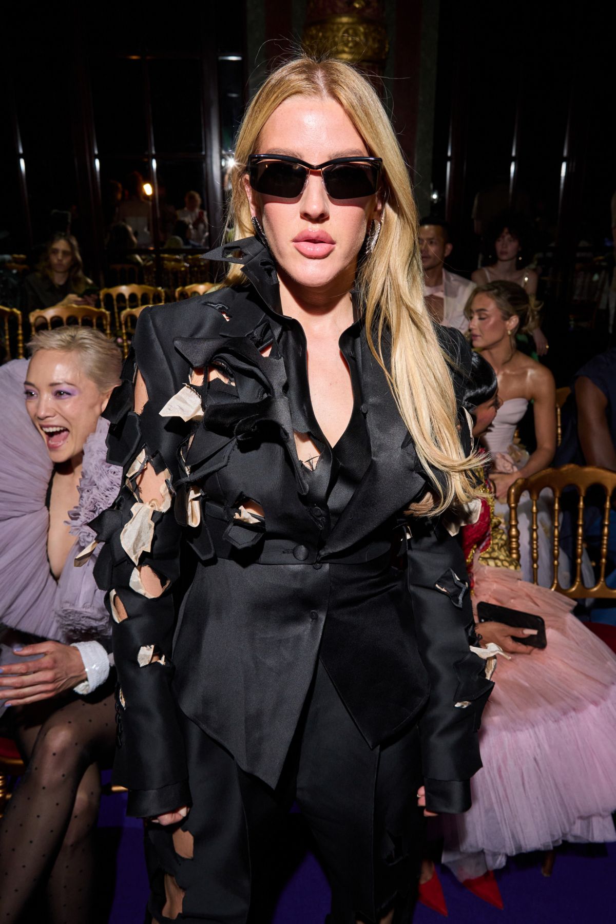 Ellie Goulding Viktor & Rolf Haute Couture Fall Winter Show Paris Fashion Week