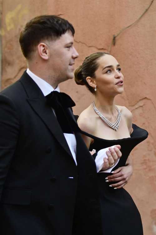 Emilia Clarke at Chaumet Gala Dinner in Venice 2