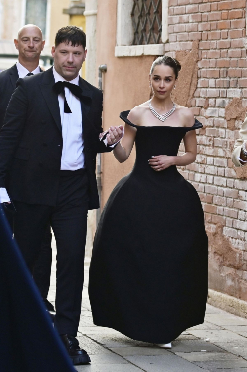 Emilia Clarke at Chaumet Gala Dinner in Venice 3