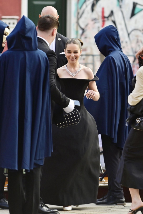 Emilia Clarke at Chaumet Gala Dinner in Venice 5