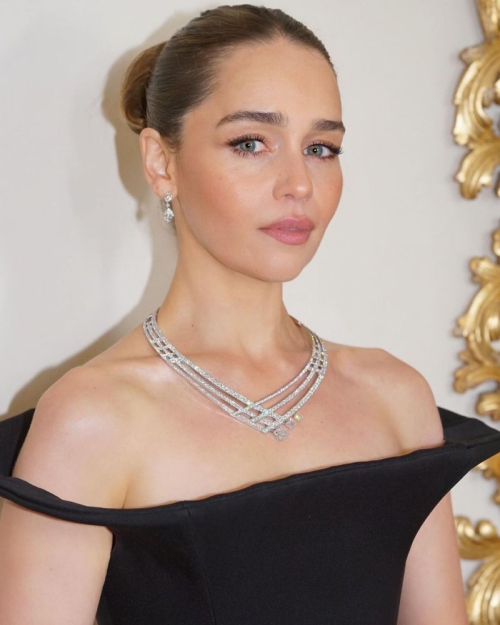 Emilia Clarke at Chaumet Gala Dinner Portraits June 2024 1