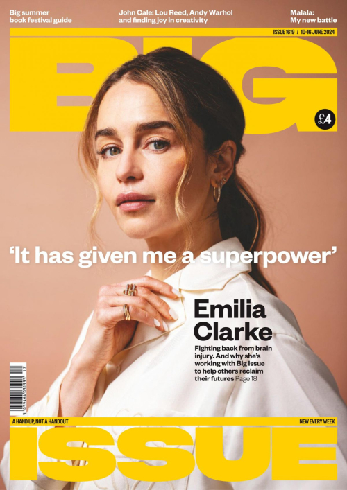 Emilia Clarke in Big Issue June 2024 5