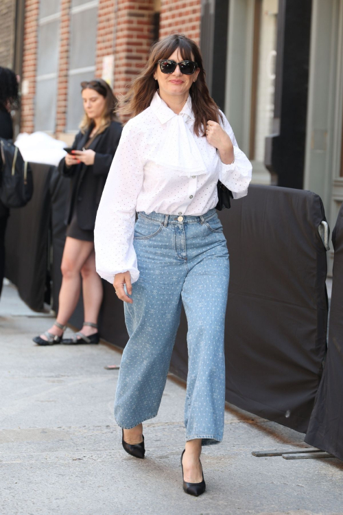 Emily Mortimer Arrives at Chanel Tribeca Festival Women's Lunch in New York