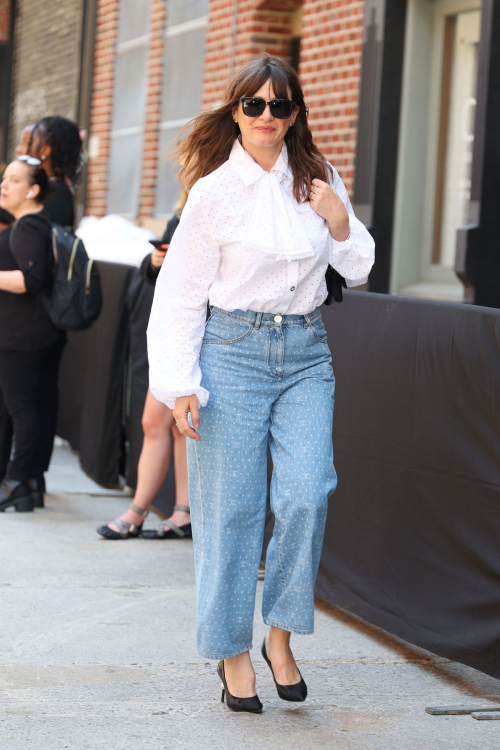 Emily Mortimer Arrives at Chanel Tribeca Festival Women