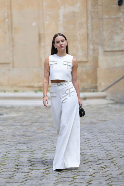 Emma Brooks at Georges Hobeika Fashion Show at PFW in Paris 1