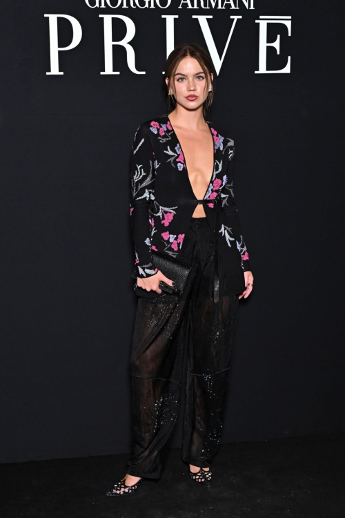 Emma Brooks Giorgio Armani Prive Haute Couture Fashion Show Paris 4