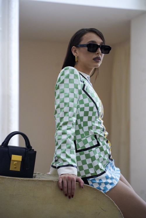 Emma Chamberlain at Thom Browne Haute Couture Fall/Winter 2024-2025 Show in Paris 5