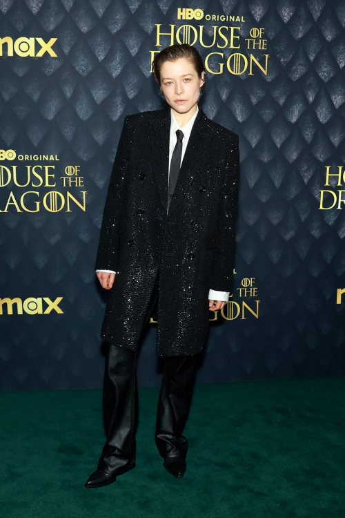 Emma D‚ÄôArcy at House Of The Dragon Season 2 Premiere in New York