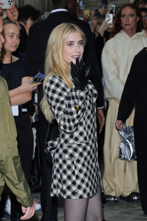 Emma Roberts at Alexandre Mattiussi Menswear Spring Summer 2025 Show Paris 4