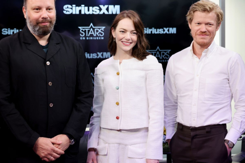 Emma Stone at SiriusXM Town Hall with Cast and Director of Kinds of Kindness in New York 5