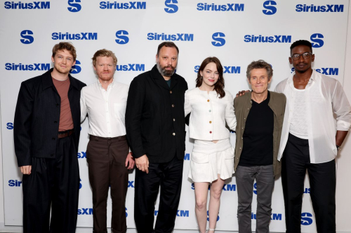 Emma Stone at SiriusXM Town Hall with Cast and Director of Kinds of Kindness in New York 6