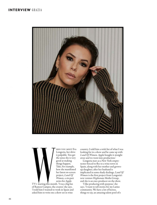 Eva Longoria Grazia UK July 2024 3