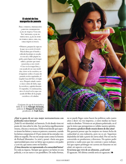 Eva Longoria in Elle Gourmet Spain Summer 2024 1