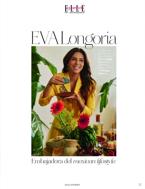 Eva Longoria in Elle Gourmet Spain Summer 2024 6