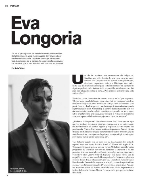 Eva Longoria Marie Claire Mexico July-August 2024 3