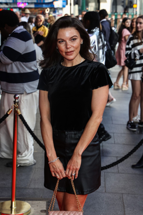 Faye Brookes Arrives at Sister Act The Musical Gala Night at Dominion Theatre London 3