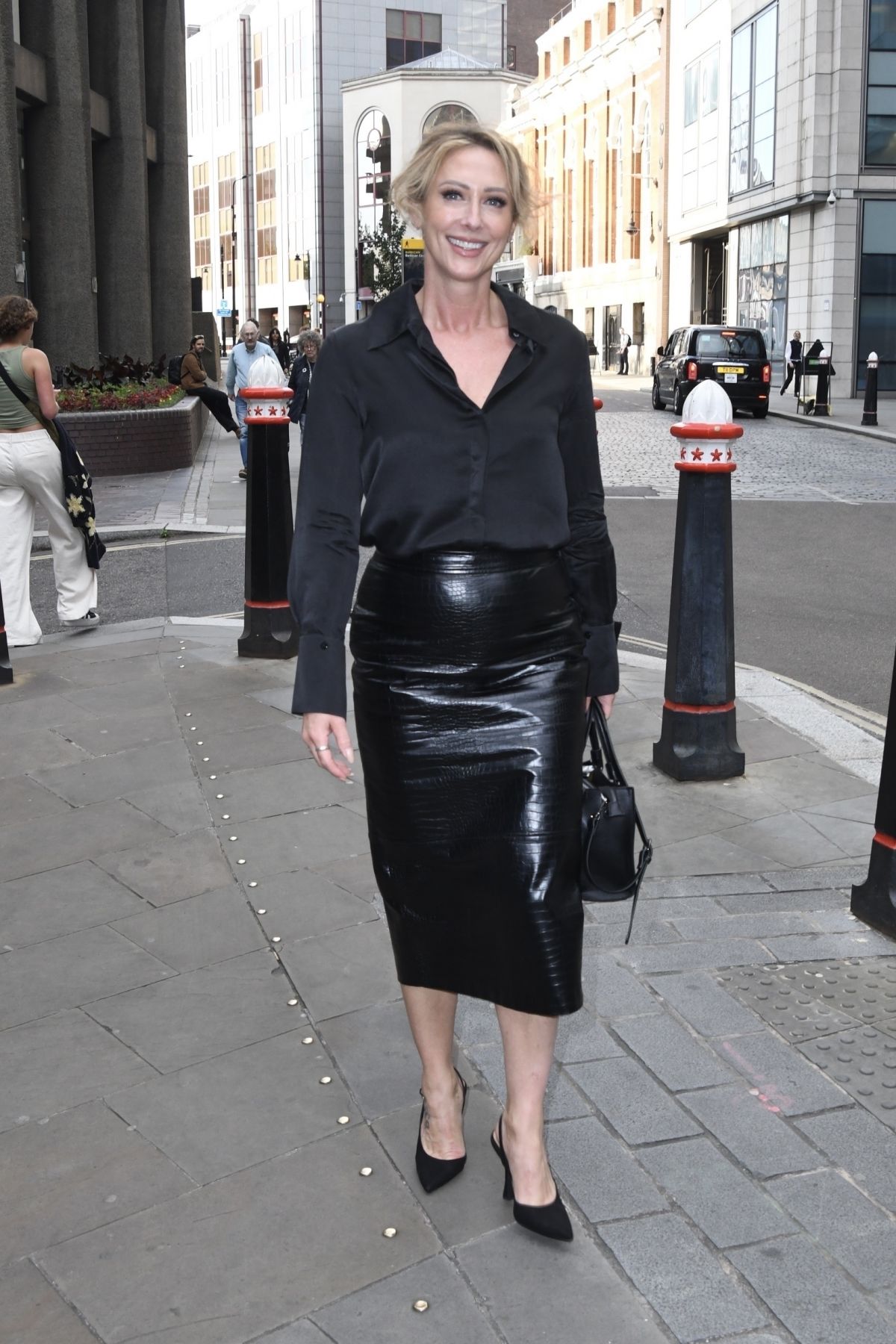 Faye Tozer Arrives at Kiss Me Kate Press Night in London