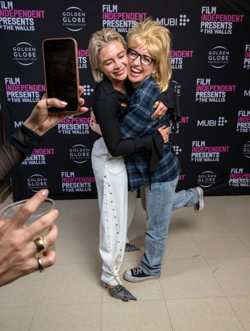 Florence Pugh at Film Independent Live Read of Wayne‚Äôs World in Beverly Hills - June 2024 4