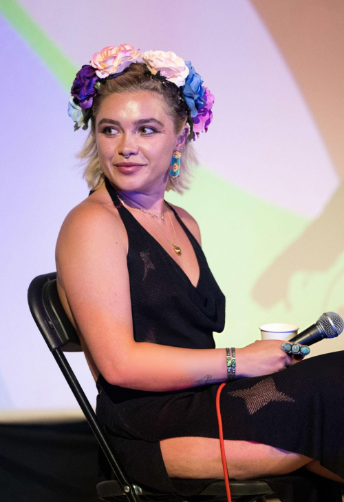 Florence Pugh at The Dune: Part 2 Q&A at Glastonbury Festival 2