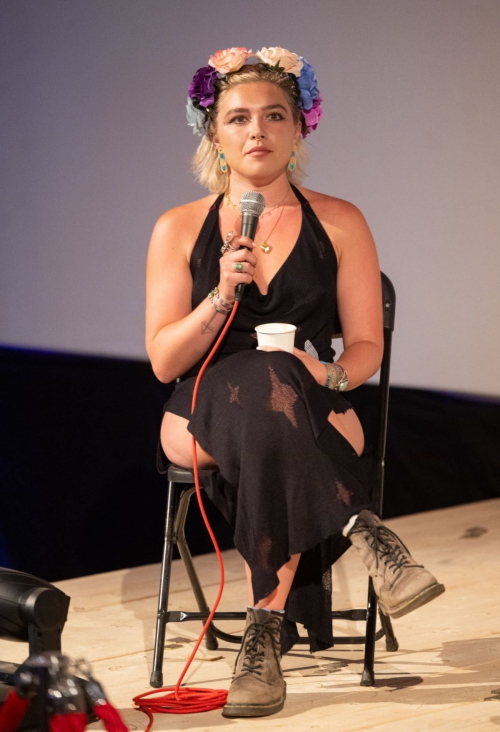 Florence Pugh at The Dune: Part 2 Q&A at Glastonbury Festival 3