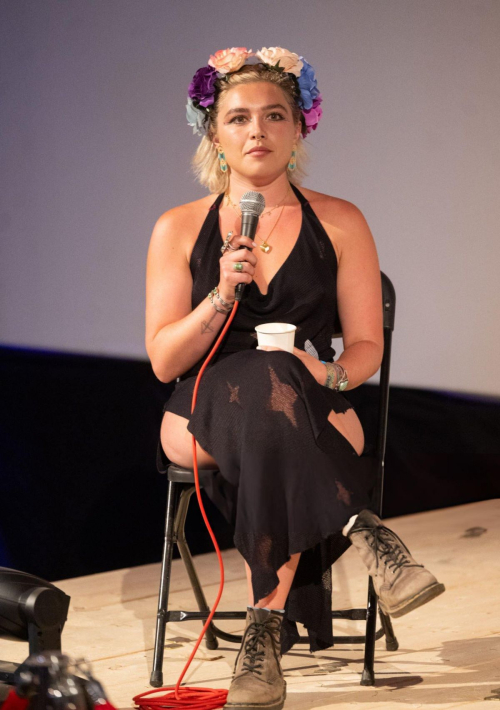 Florence Pugh at The Dune: Part 2 Q&A at Glastonbury Festival 5