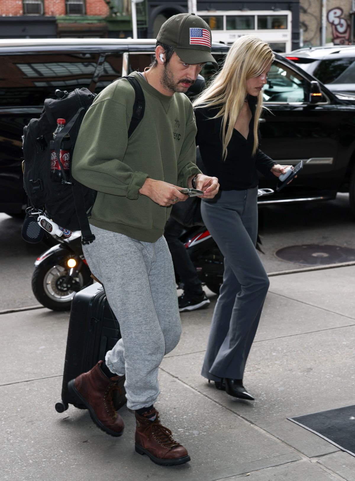 Gabbriette Bechtel and Matty Healy Out in New York