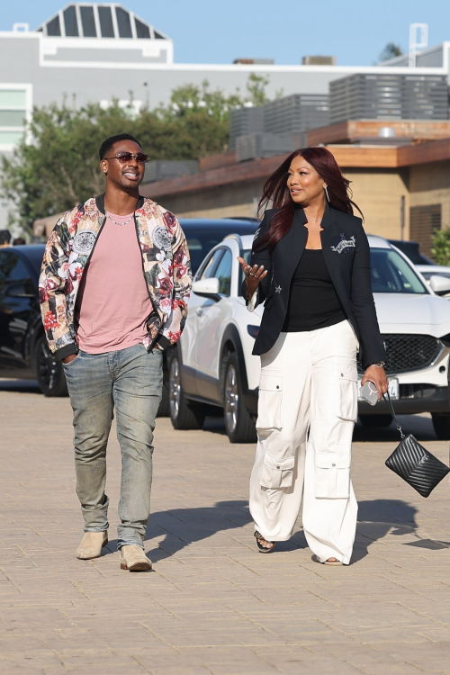 Garcelle Beauvais Arrives at Dinner Date at Soho House in Malibu 2