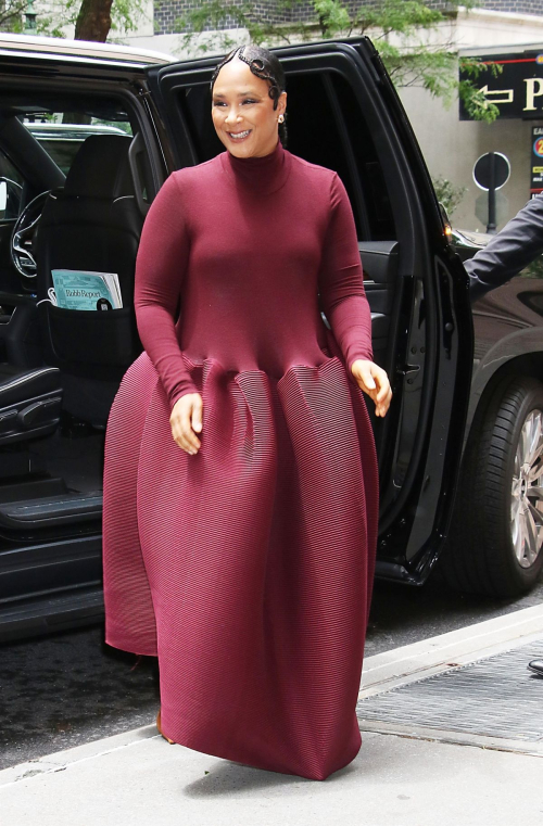 Golda Roushevel Arrives at The View in New York 3