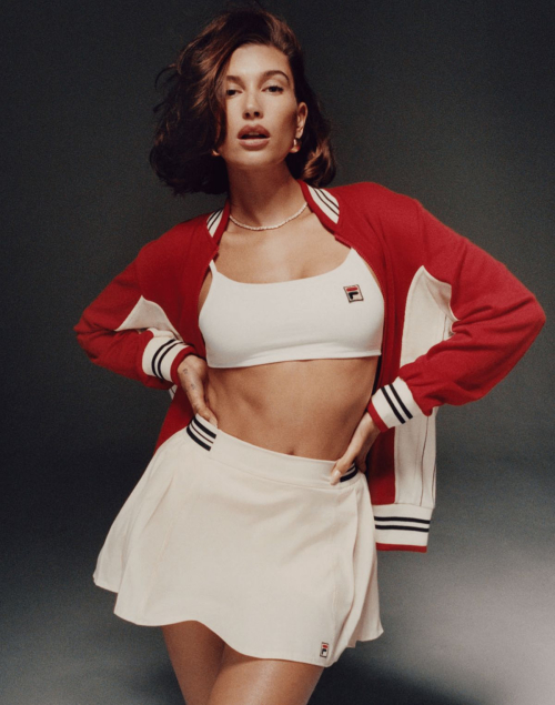 Hailey Bieber for Fila Spring/Summer 2024 Campaign 10