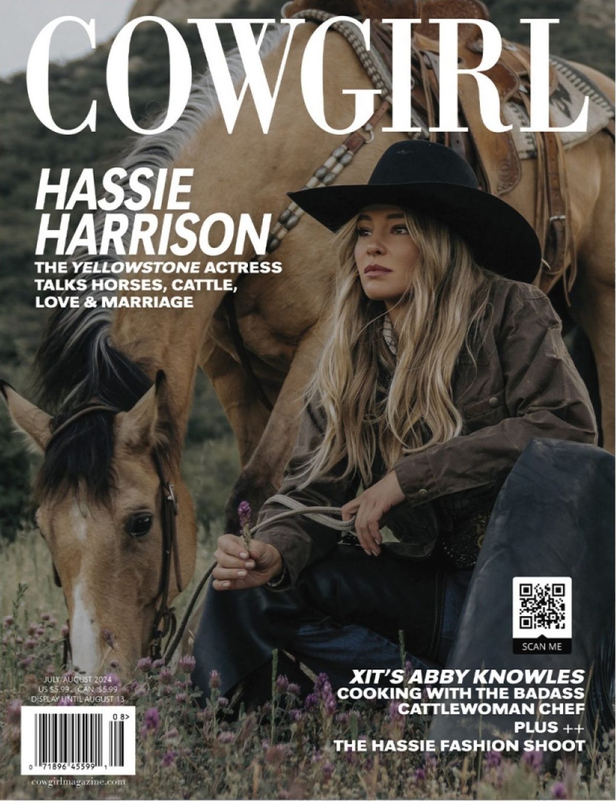 Hassie Harrison for CowGirl Magazine