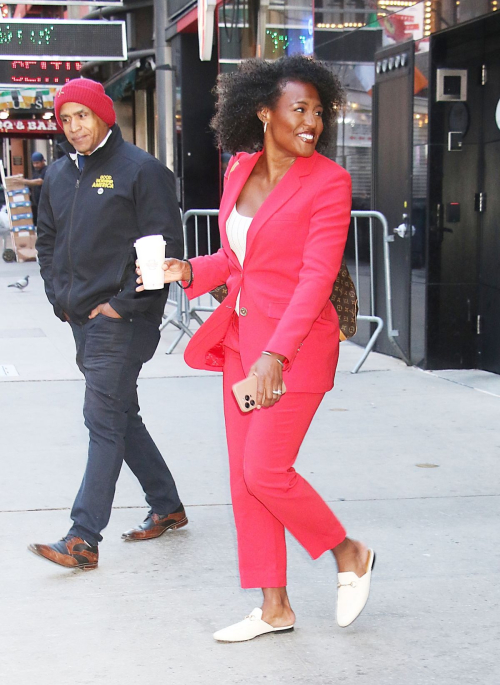 Janai Norman Arrives at Good Morning America Studios in New York 1