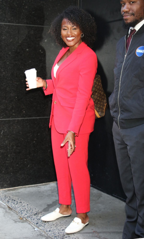 Janai Norman Arrives at Good Morning America Studios in New York 2