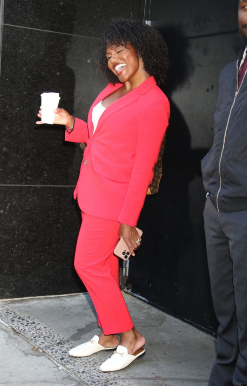 Janai Norman Arrives at Good Morning America Studios in New York 3